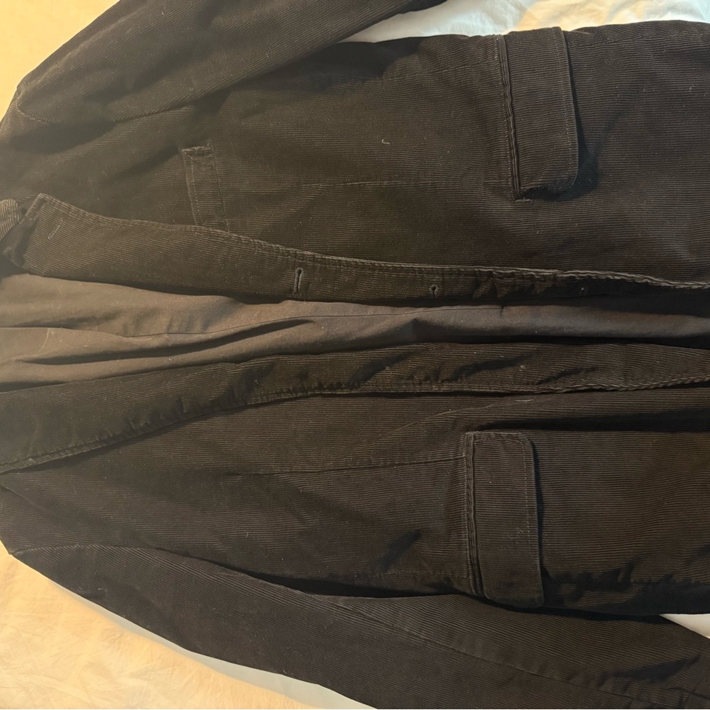 J. Crew black Corduroy Jacket